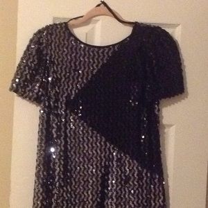 Sequence New Years Day party dress